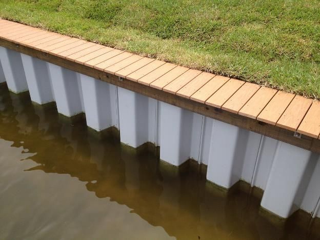 Seawall Construction in Milford, MI | Pond Place of Michigan - Vinyl_Seawall