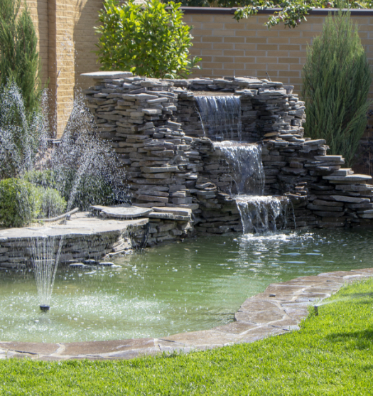 An Industry Leader in Pond Building & Maintenance | Pond Place of Michigan - commercial-services-fountain